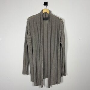 Anthropologie Sunday in Brooklyn Open Front‎ Long Line Cardigan Sweater Small